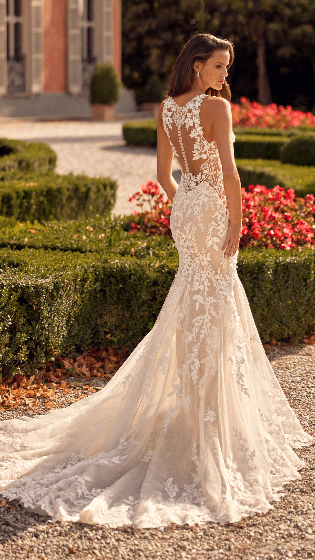 Lace detailed wedding dress Garrison - Randy Fenoli Bridal
