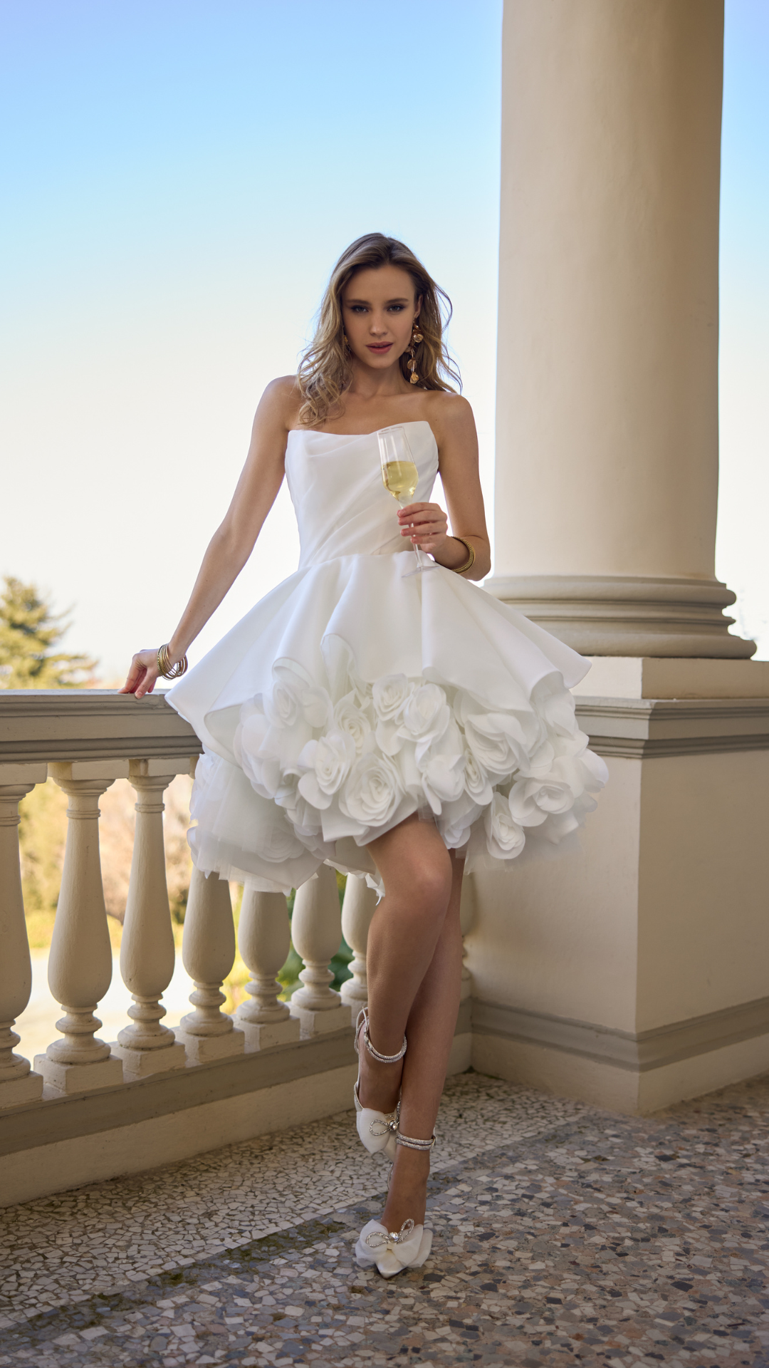Wedding dress by Randy Fenoli