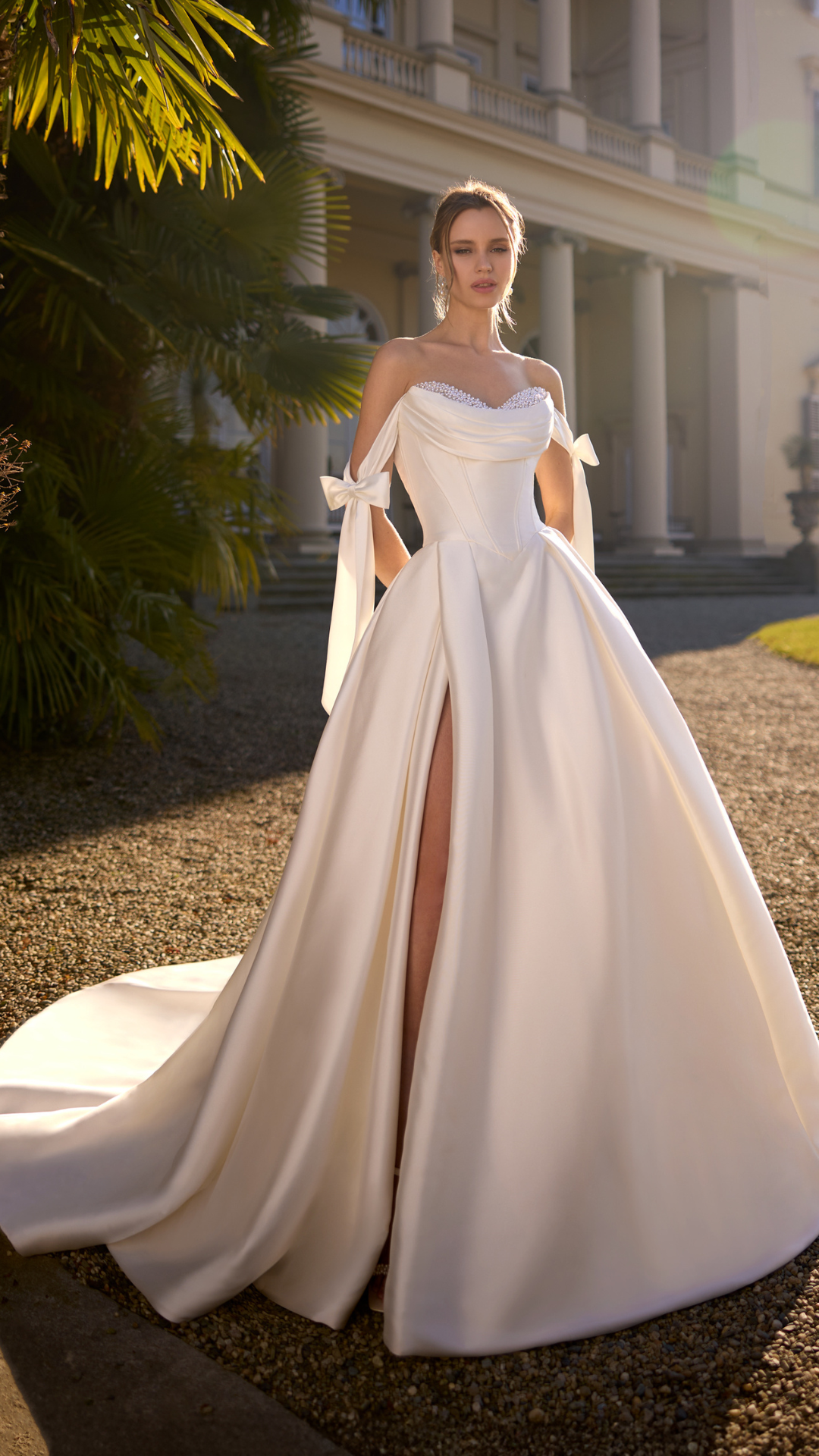 Wedding dress by Randy Fenoli