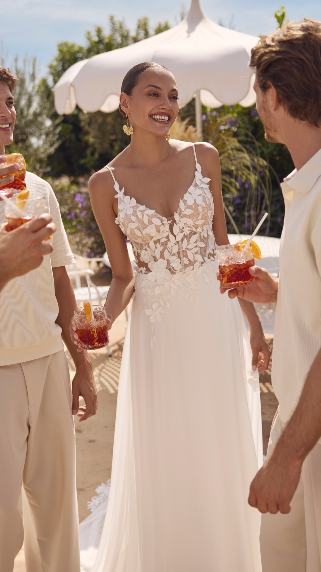 Wedding dress by Modeca