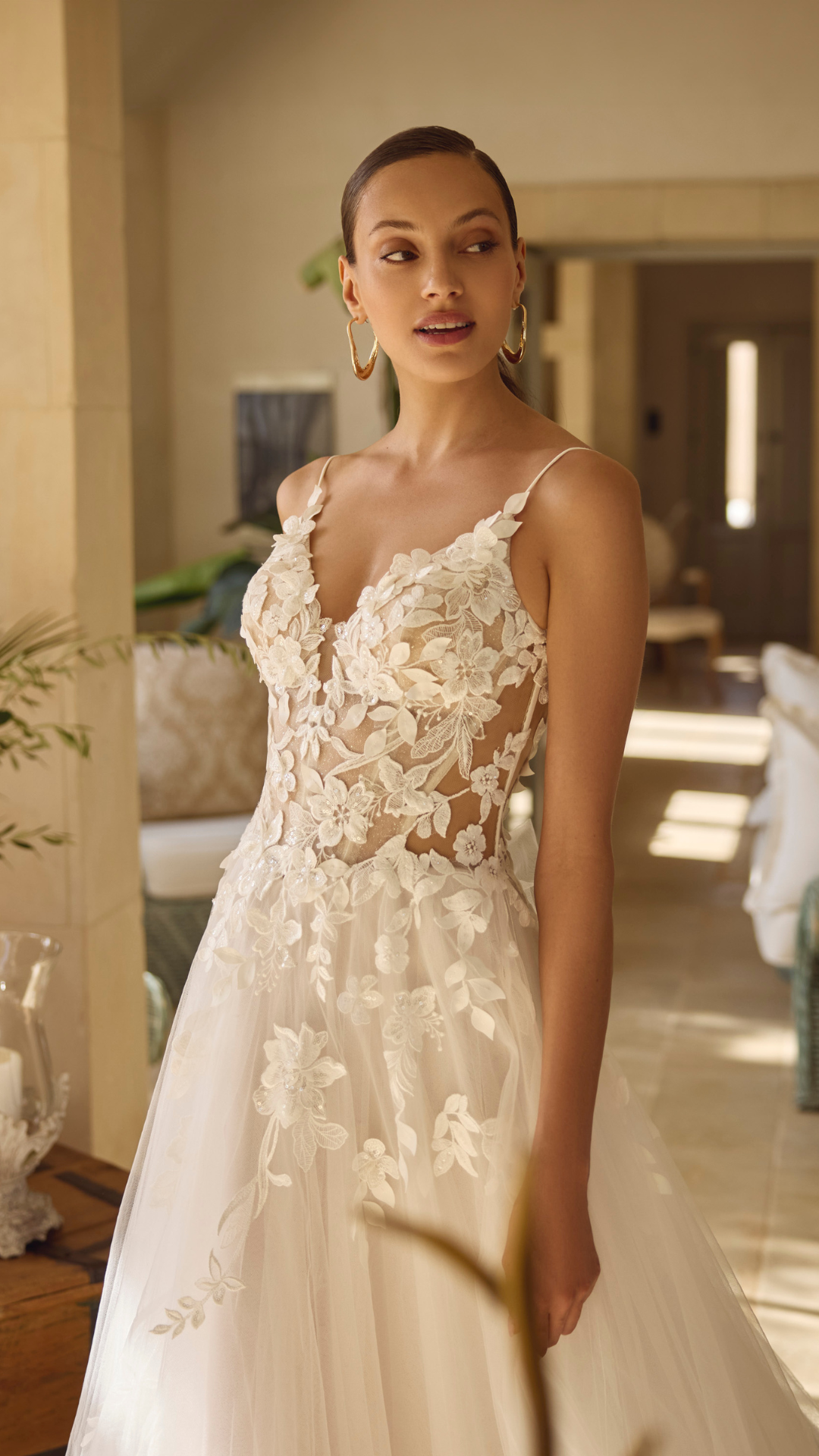 Wedding dress by Modeca