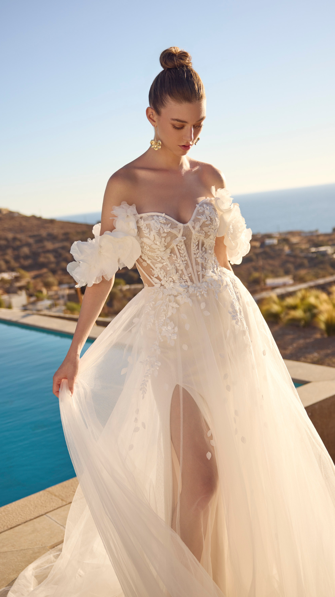 Wedding dress by Le Papillon