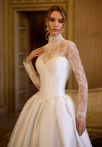 Randy Fenoli wedding dress Irina with Joy top