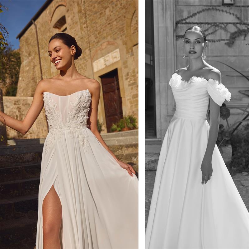 Grazia wedding dress collection by Modeca