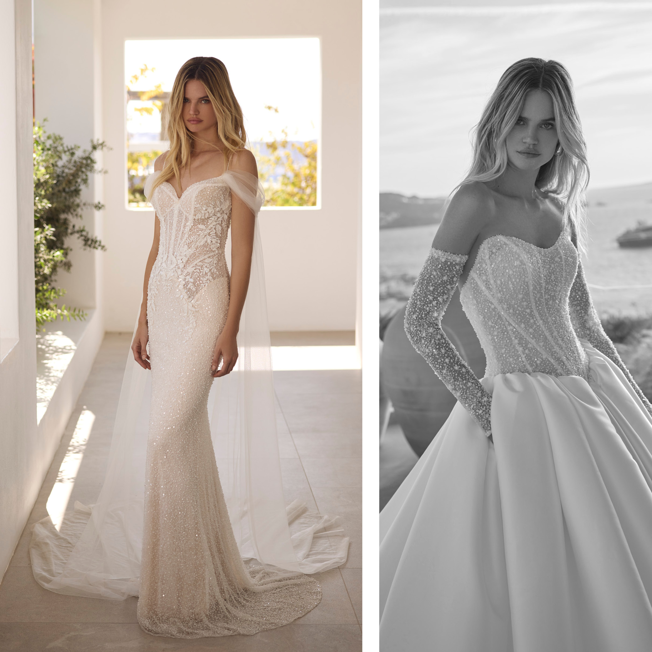 Infinity wedding dress collection by Modeca