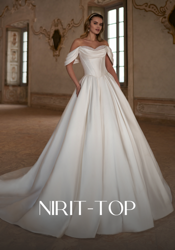 Bridal seperate top Nirit by GBS Herve Paris