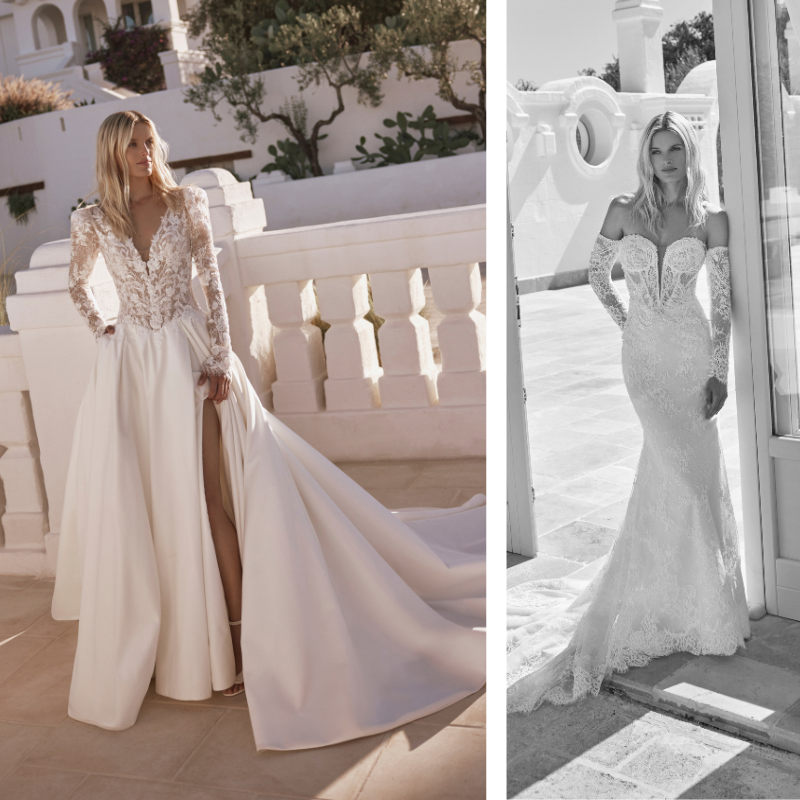 2 wedding dresses by Modeca Lux