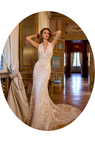 Wedding dress ieasha by Randy Fenoli